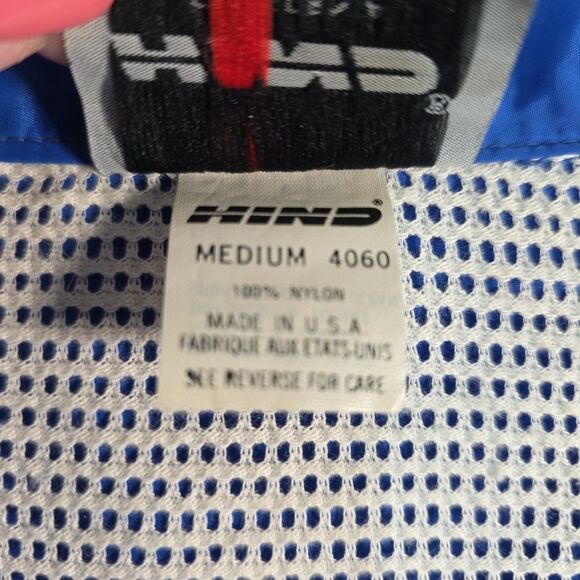 VTG HIND Track Suit Pullover Jacket Pull On Pants Size M 4060 Unisex Windbreaker - Picture 5 of 16